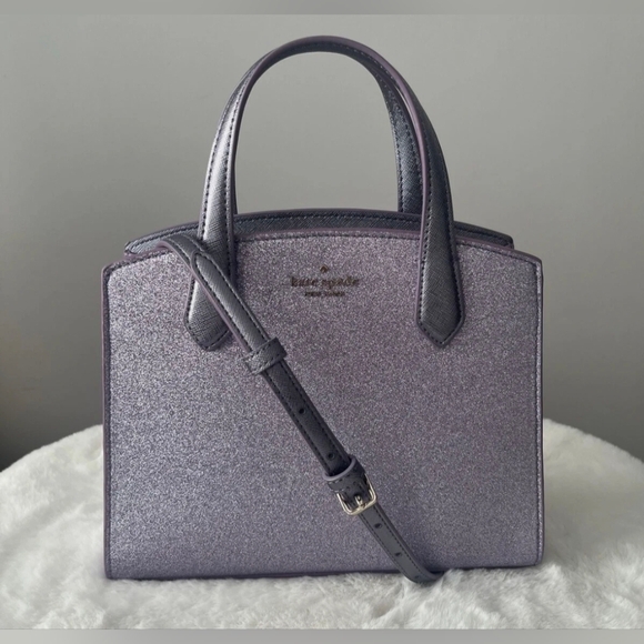 Kate Spade Glitter Tinsel Handbag - Picture 2 of 4